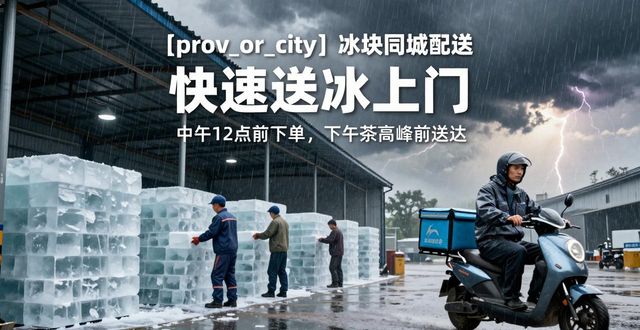 东城冰块同城配送 快速送冰上门