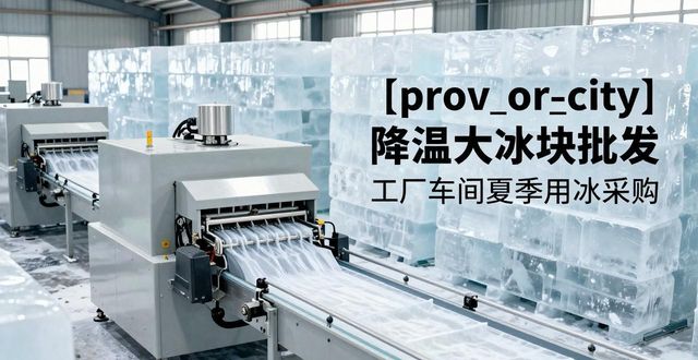 东城降温大冰块批发 工厂车间夏季用冰采购