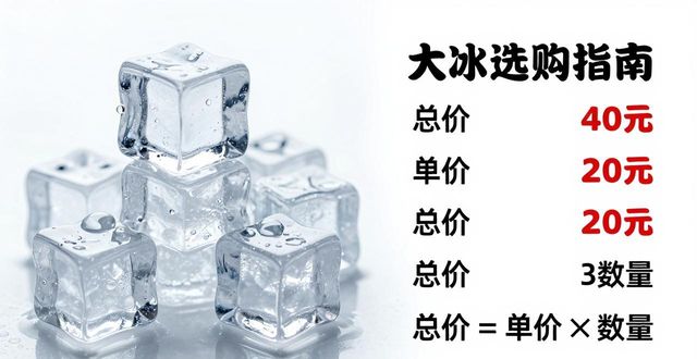 大冰块价格到底怎么算？东城冰块选购指南