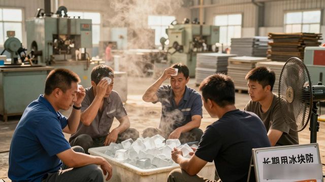 工厂高温环境降温方案_东城车间防暑降温冰块_车间防暑降温冰块使用方法