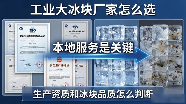 工业大冰块厂家怎么选？东城本地服务是关键